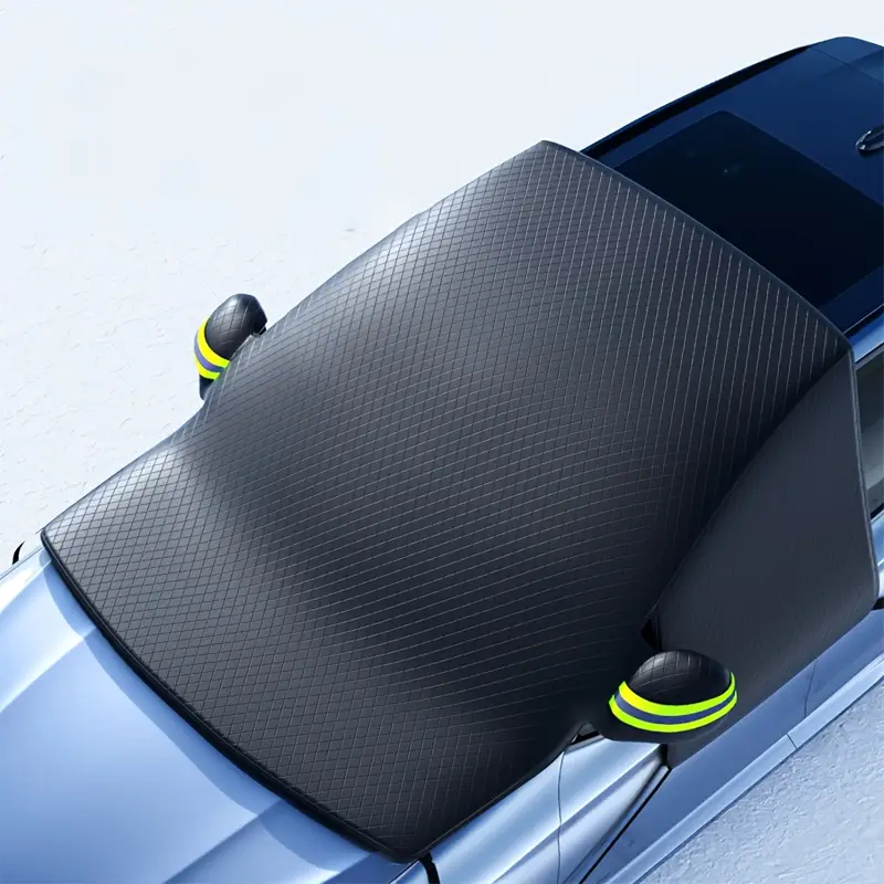 Extra-Large, Thickened Car Sunshade & Snow Cover - Front Windshield Protection for Winter Weather
