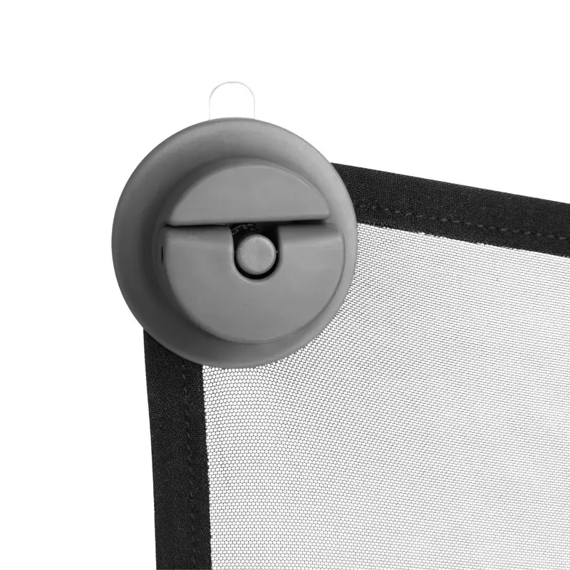 Adjust to Fit Baby Car Window Shade, Gray