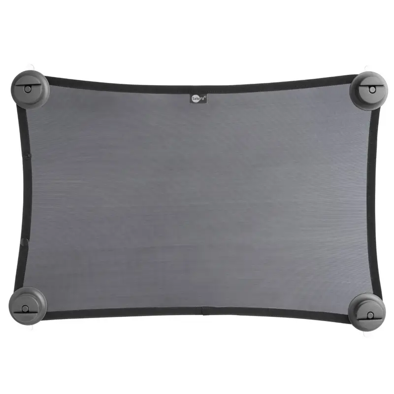 Adjust to Fit Baby Car Window Shade, Gray