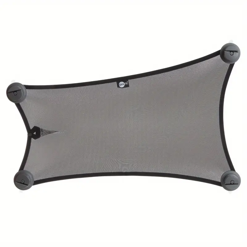 Adjust to Fit Baby Car Window Shade, Gray