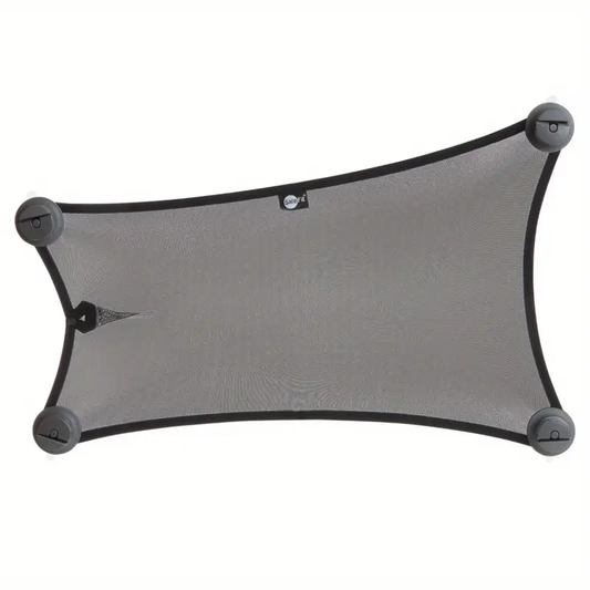 Adjust to Fit Baby Car Window Shade, Gray
