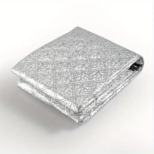 1pc Microfiber Car Sunshade, Waterproof And Dustproof Summer Heat Insulation Winter Snowproof Car Supplies, Anti-UV Protection Car Cover for Various Models
