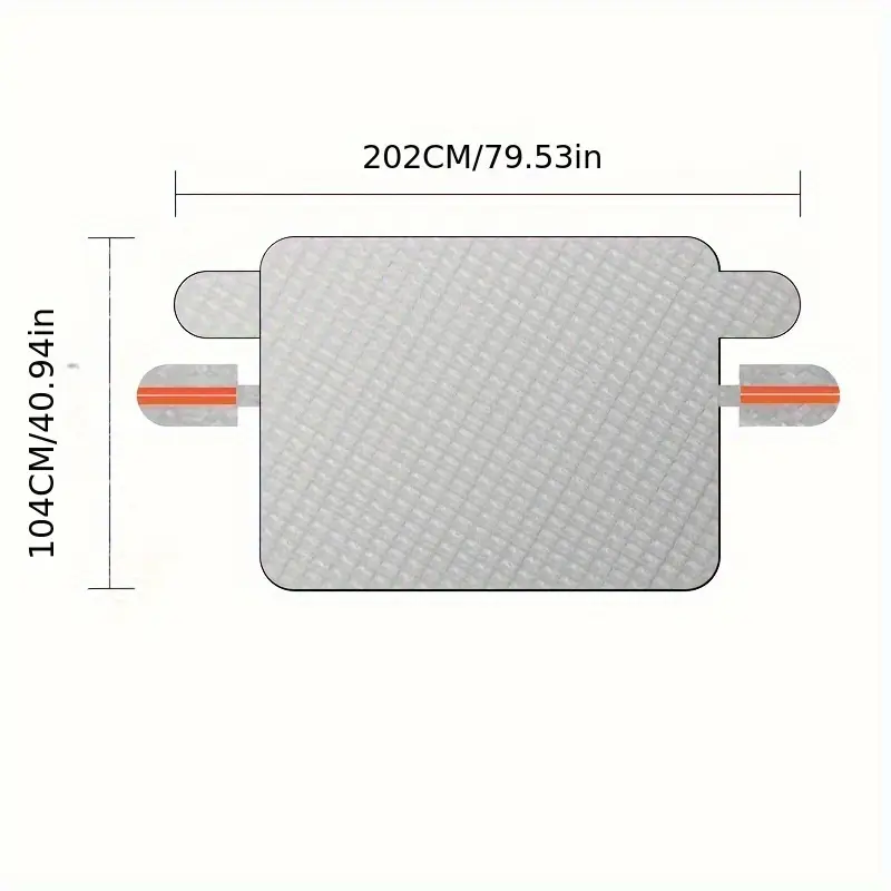 1pc Microfiber Car Sunshade, Waterproof And Dustproof Summer Heat Insulation Winter Snowproof Car Supplies, Anti-UV Protection Car Cover for Various Models